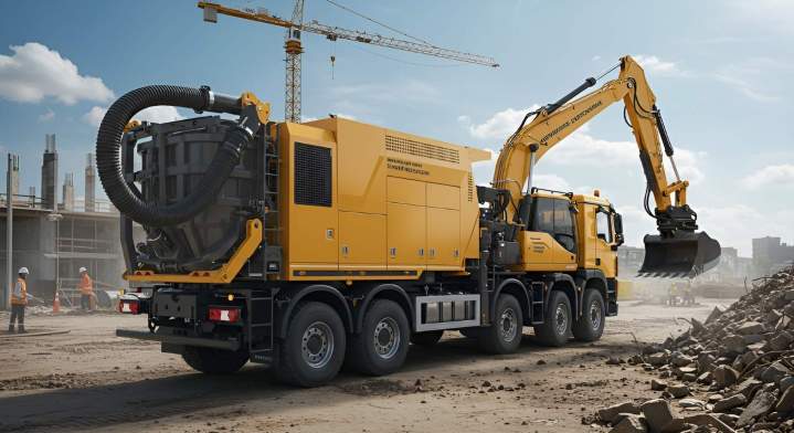 Entreprise aspiratrice excavatrice Caen